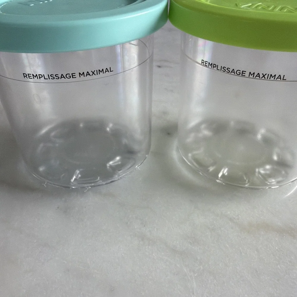 CREAMi Pints and Lids - 2 Pack, Compatible with NC300s Series Ninja Creami